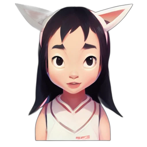 staff, face, creature, animal transparent PNG cut-out
