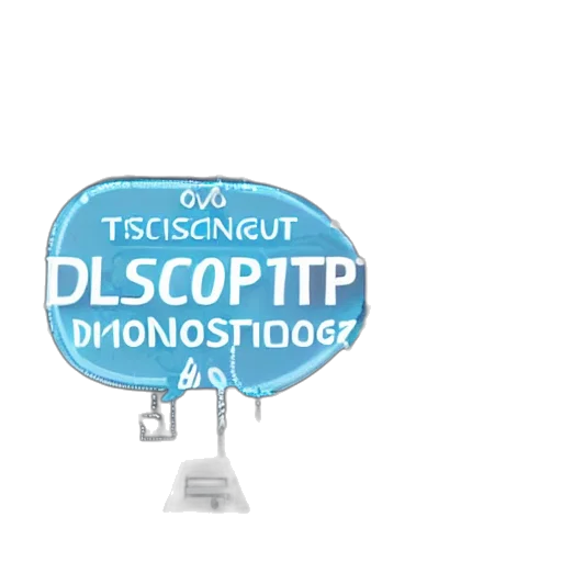 3d render, disruptive, technologies transparent PNG cut-out