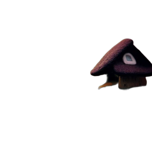 hat, mask, creature, umbrella, 3d render, concept art, pixel art, photorealistic transparent PNG cut-out
