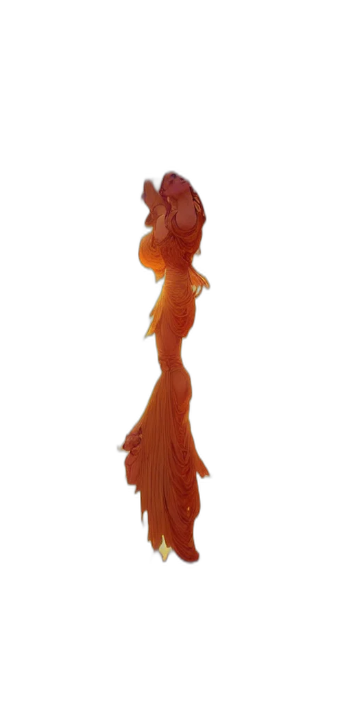 staff, dress, hair, animal transparent PNG cut-out