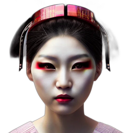 mask, face, photorealistic, concept art transparent PNG cut-out