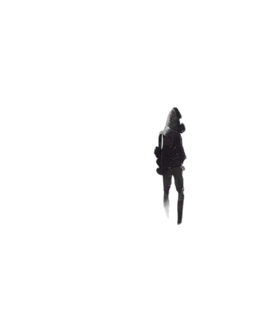 robot, creature, dress, weapon transparent PNG cut-out
