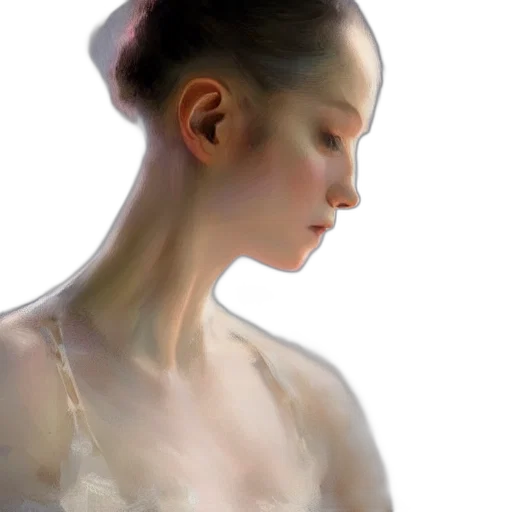 face, jewelry, dress, mask, photorealistic, oil painting, fantasy art, concept art transparent PNG cut-out