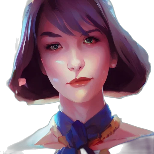 face, robot, staff, crown transparent PNG cut-out