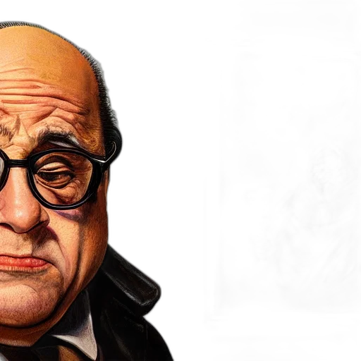 face, photorealistic, comic book art, concept art transparent PNG cut-out