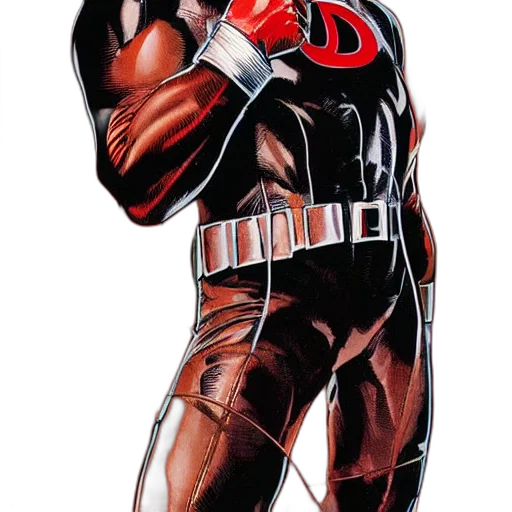 weapon, jacket, comic book art, concept art transparent PNG cut-out