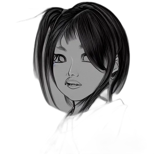 face, staff, mask, hair transparent PNG cut-out