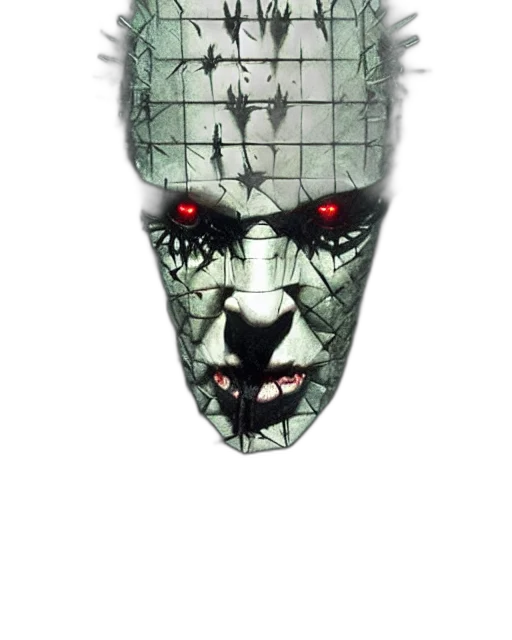 mask, face, robot, creature, comic book art, concept art, 3d render, cyberpunk transparent PNG cut-out