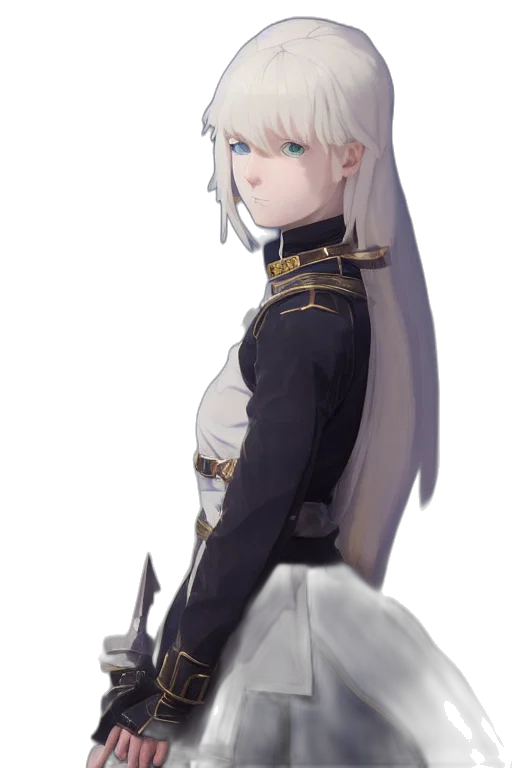 dress, staff, crown, sword transparent PNG cut-out