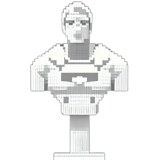 robot, staff, crown, face transparent PNG cut-out