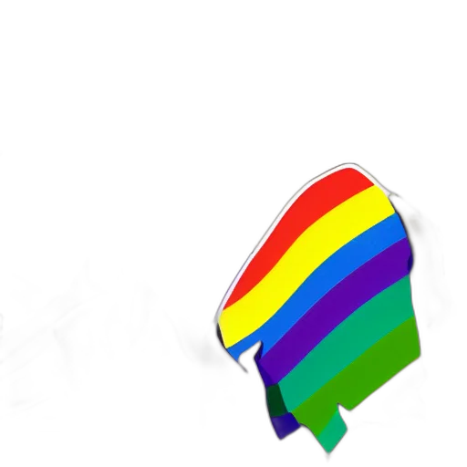 umbrella, hat, jacket, dress, concept art, 3d render, pixel art, colorful transparent PNG cut-out