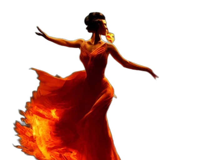 dress, concept art, photorealistic, fantasy art transparent PNG cut-out