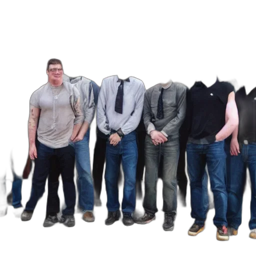 staff, mask, jacket, robot, 3d render, concept art, boys transparent PNG cut-out