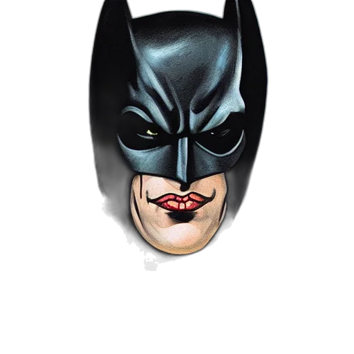 mask, face, comic book art, photorealistic, cartoon, concept art, tim, burton transparent PNG cut-out