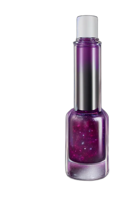 bottle, photorealistic, 3d render, outer space transparent PNG cut-out