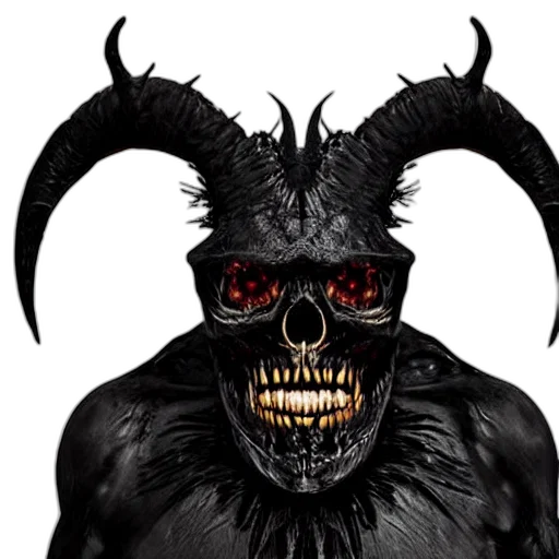 mask, creature, face, animal, concept art, 3d render, comic book art, close transparent PNG cut-out