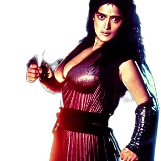 epic, photo, salma, hayek transparent PNG cut-out