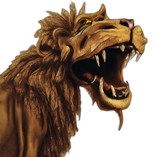 animal, dragon, staff, crown transparent PNG cut-out