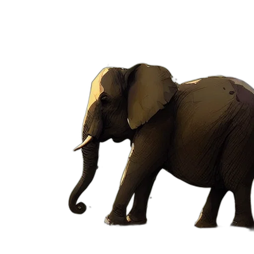 animal, creature, weapon, staff transparent PNG cut-out