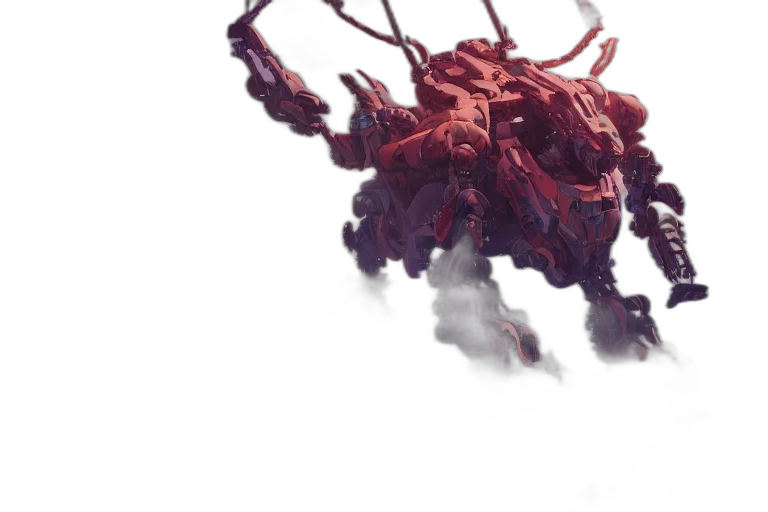 creature, dragon, mask, hair transparent PNG cut-out