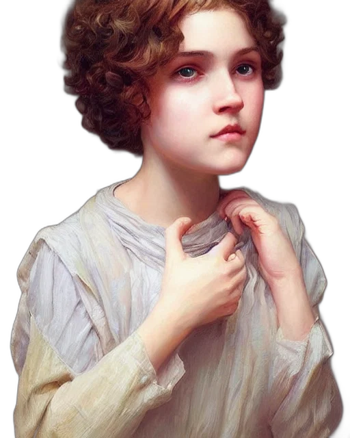 face, dress, jewelry, staff transparent PNG cut-out