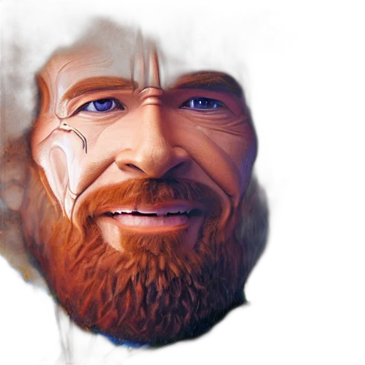 face, mask, creature, hair transparent PNG cut-out