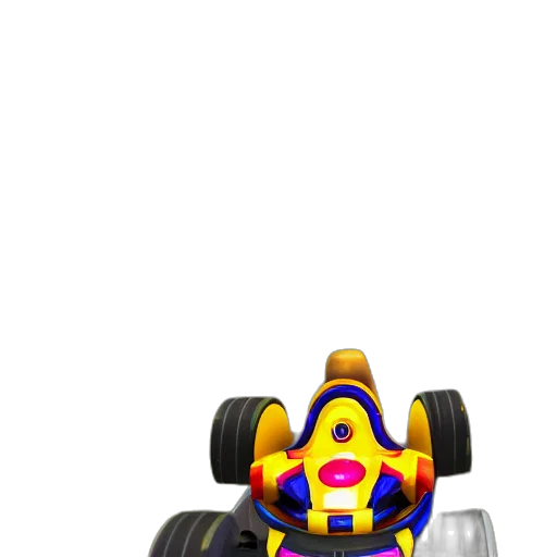 car, robot, weapon, crown, 3d render, concept art, pixel art, photorealistic transparent PNG cut-out