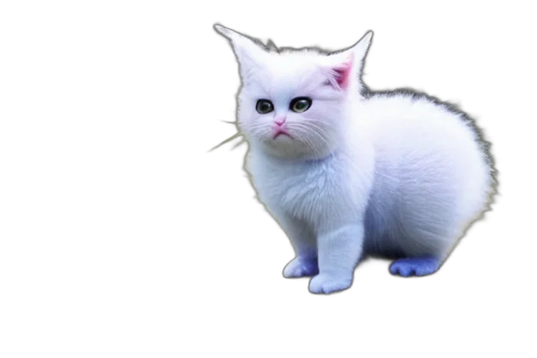 animal, creature, staff, face, 3d render, vaporwave, photorealistic, concept art transparent PNG cut-out