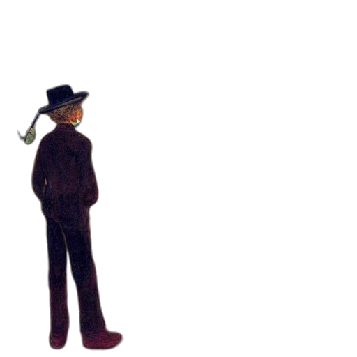 staff, hat, robot, weapon transparent PNG cut-out