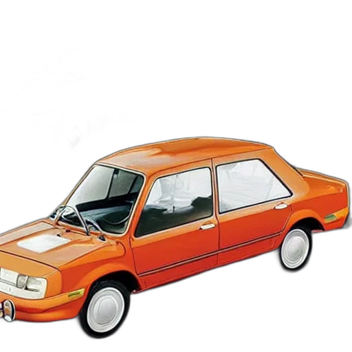car, photorealistic, 3d render, concept art, all, renault, cars, 1960 transparent PNG cut-out