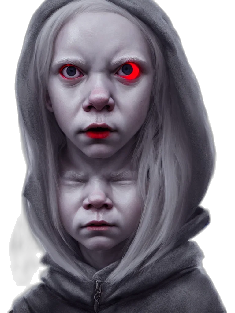 face, mask, creature, concept art, fantasy art, photorealistic, 3d render, red transparent PNG cut-out
