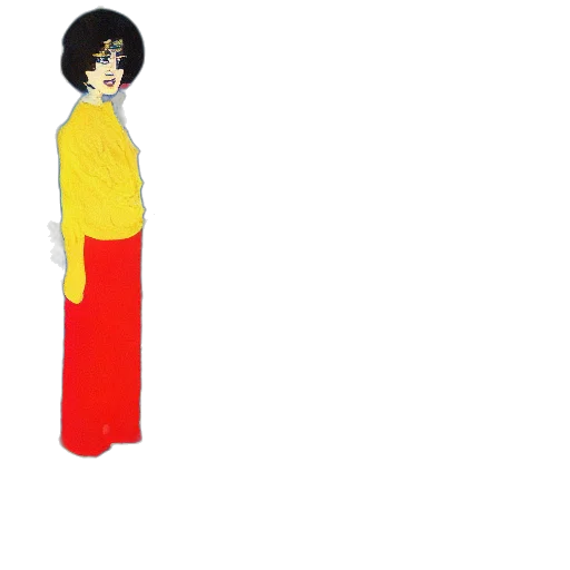 dress, staff, jacket, umbrella, pixel art, concept art, cartoon, anime transparent PNG cut-out