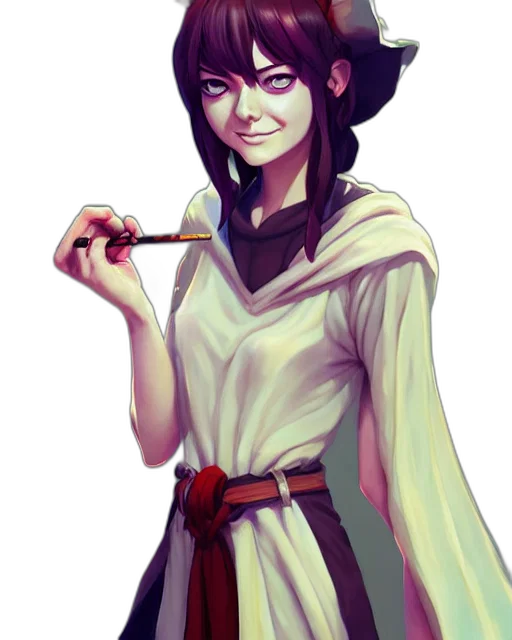 staff, weapon, sword, face, fantasy art, anime, concept art, pixel art transparent PNG cut-out