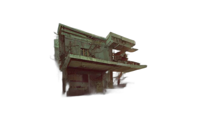 building, weapon, furniture, robot transparent PNG cut-out