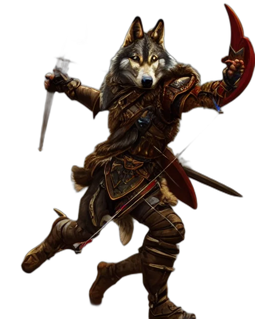 staff, sword, animal, weapon, fantasy art, concept art, 3d render, pixel art transparent PNG cut-out
