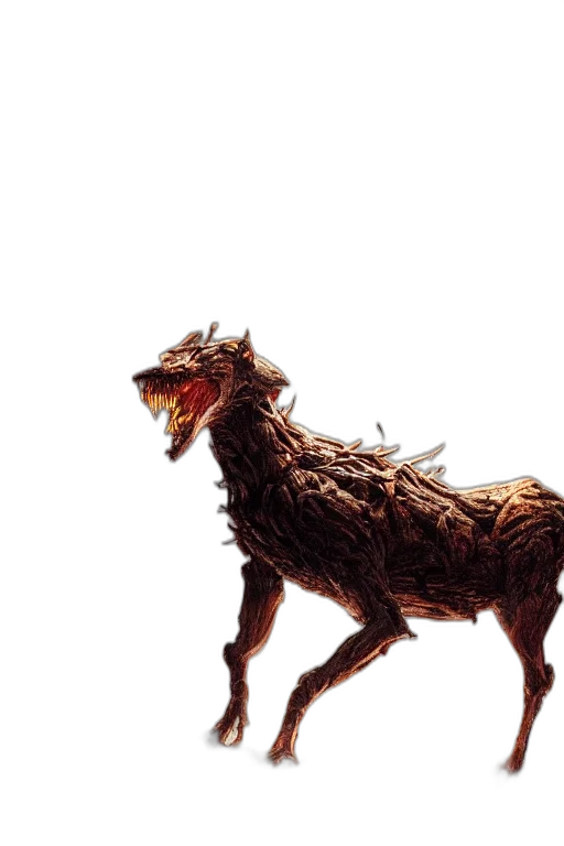 animal, dragon, creature, concept art transparent PNG cut-out