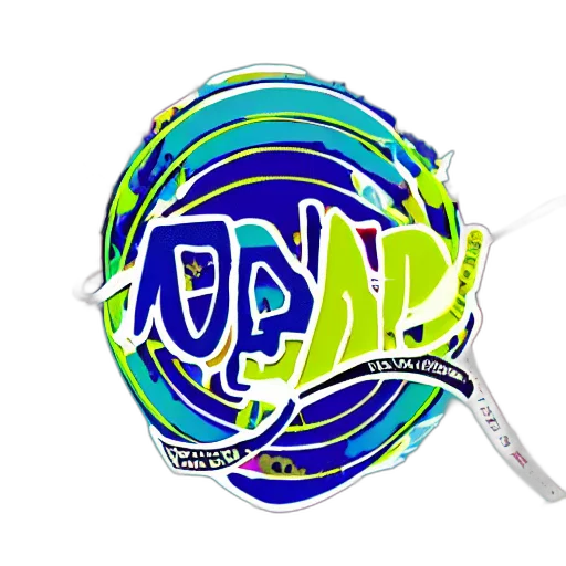 vaporwave, 3d render, word, paphoshub transparent PNG cut-out