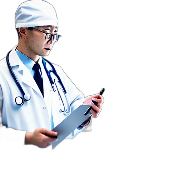 staff, photo, doctor, diagnosing transparent PNG cut-out