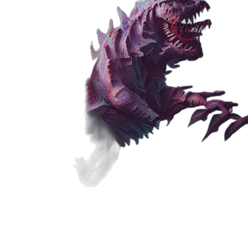 dragon, creature, animal, mask, concept art, fantasy art, pixel art, photorealistic transparent PNG cut-out