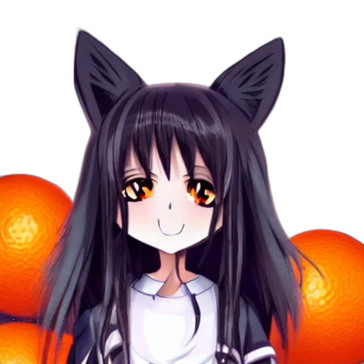 staff, anime, pixel art, 3d render, cartoon, monochrome, tomboy, dark transparent PNG cut-out