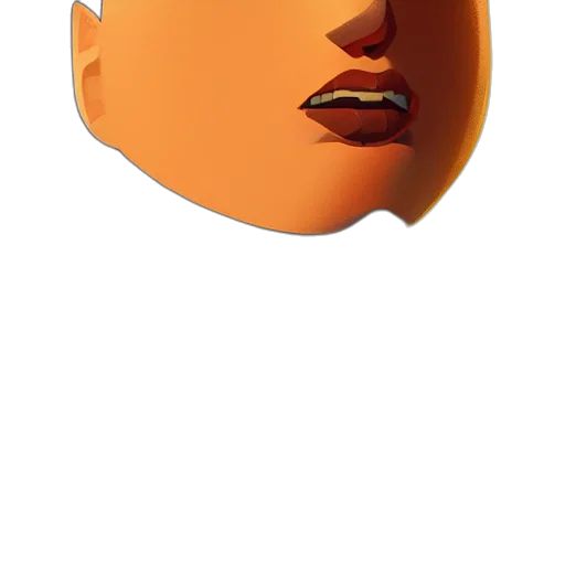 mask, face, hat, crown, 3d render, concept art, cartoon, photorealistic transparent PNG cut-out