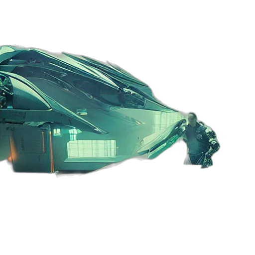 weapon, car, robot, dragon, concept art, 3d render, cyberpunk, vaporwave transparent PNG cut-out