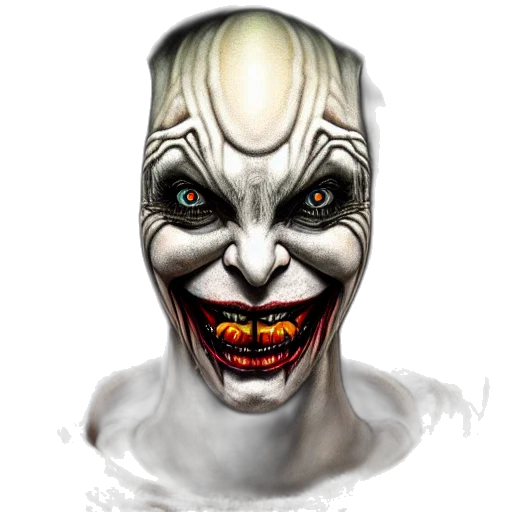 mask, face, creature, concept art, photorealistic, fantasy art, comic book art, giger transparent PNG cut-out