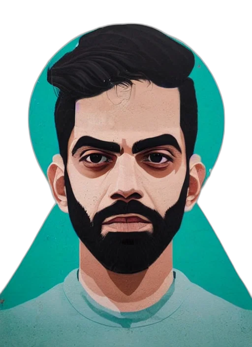 face, staff, mask, cartoon transparent PNG cut-out