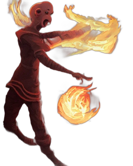 staff, mask, dragon, concept art transparent PNG cut-out