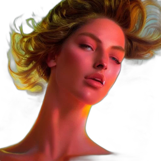 hair, face, crown, jewelry transparent PNG cut-out