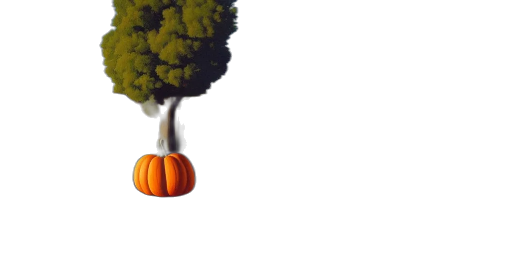 tree, crown, food, photorealistic transparent PNG cut-out