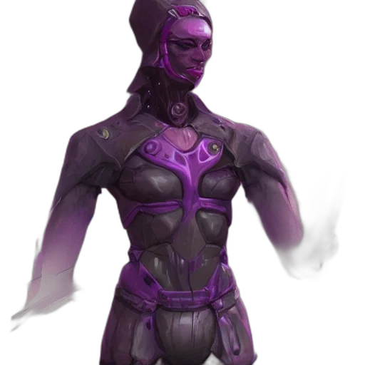 robot, mask, staff, concept art transparent PNG cut-out