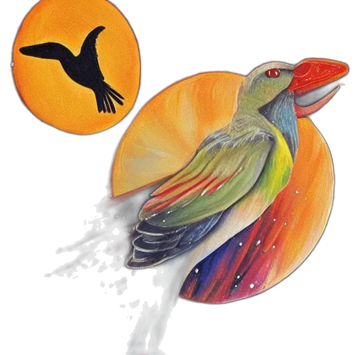 jewelry, animal, staff, umbrella, watercolor, concept art, oil painting, photorealistic transparent PNG cut-out