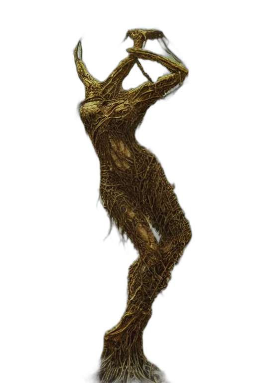 hair, creature, animal, staff transparent PNG cut-out